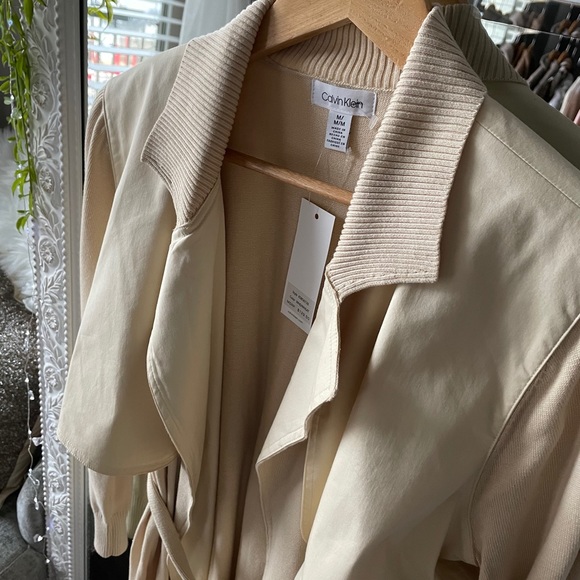 Calvin Klein Knit Belted Cardigan Size M - Picture 8 of 12